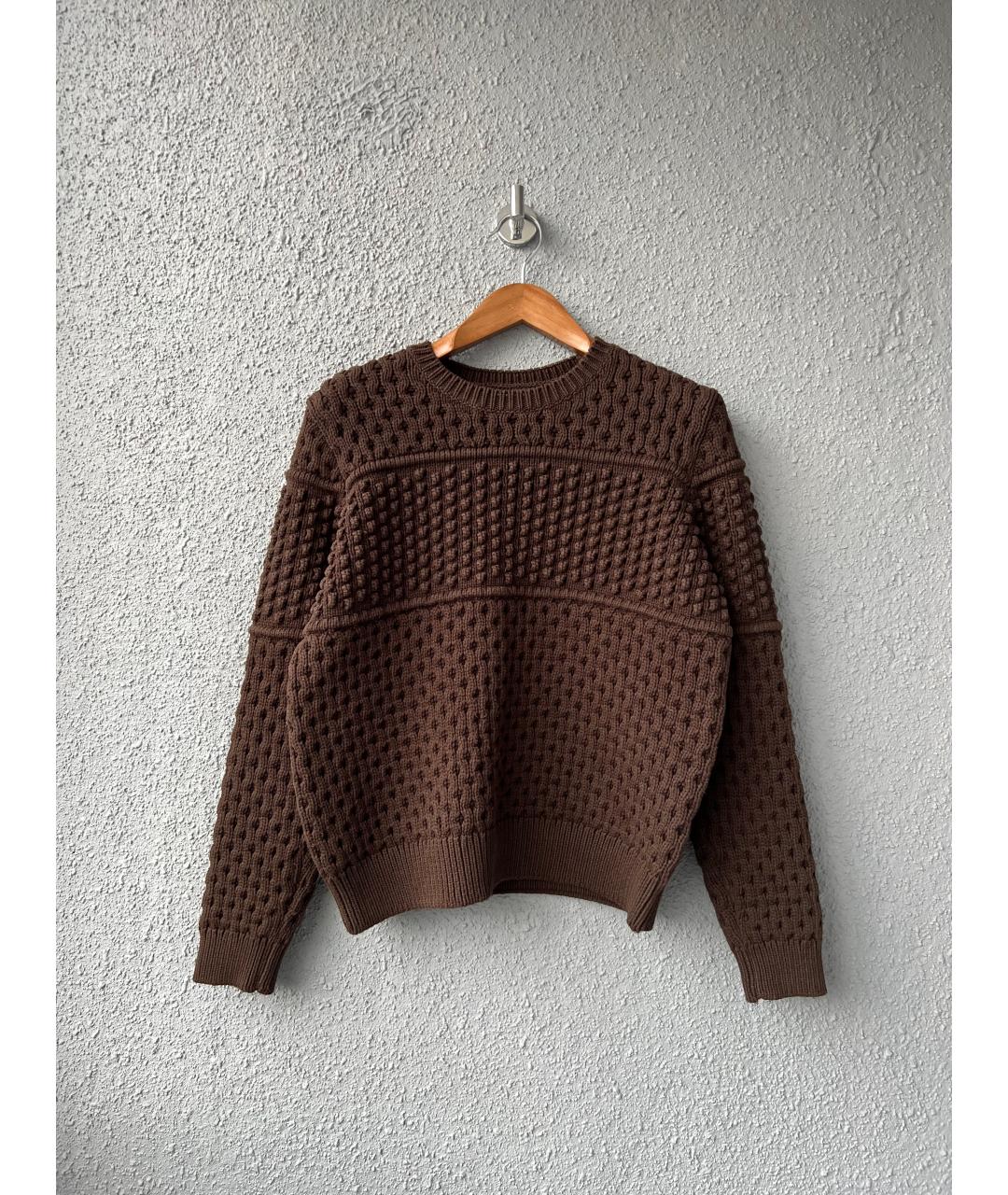 12 STOREEZ Серый хлопковый джемпер / свитер, фото 4