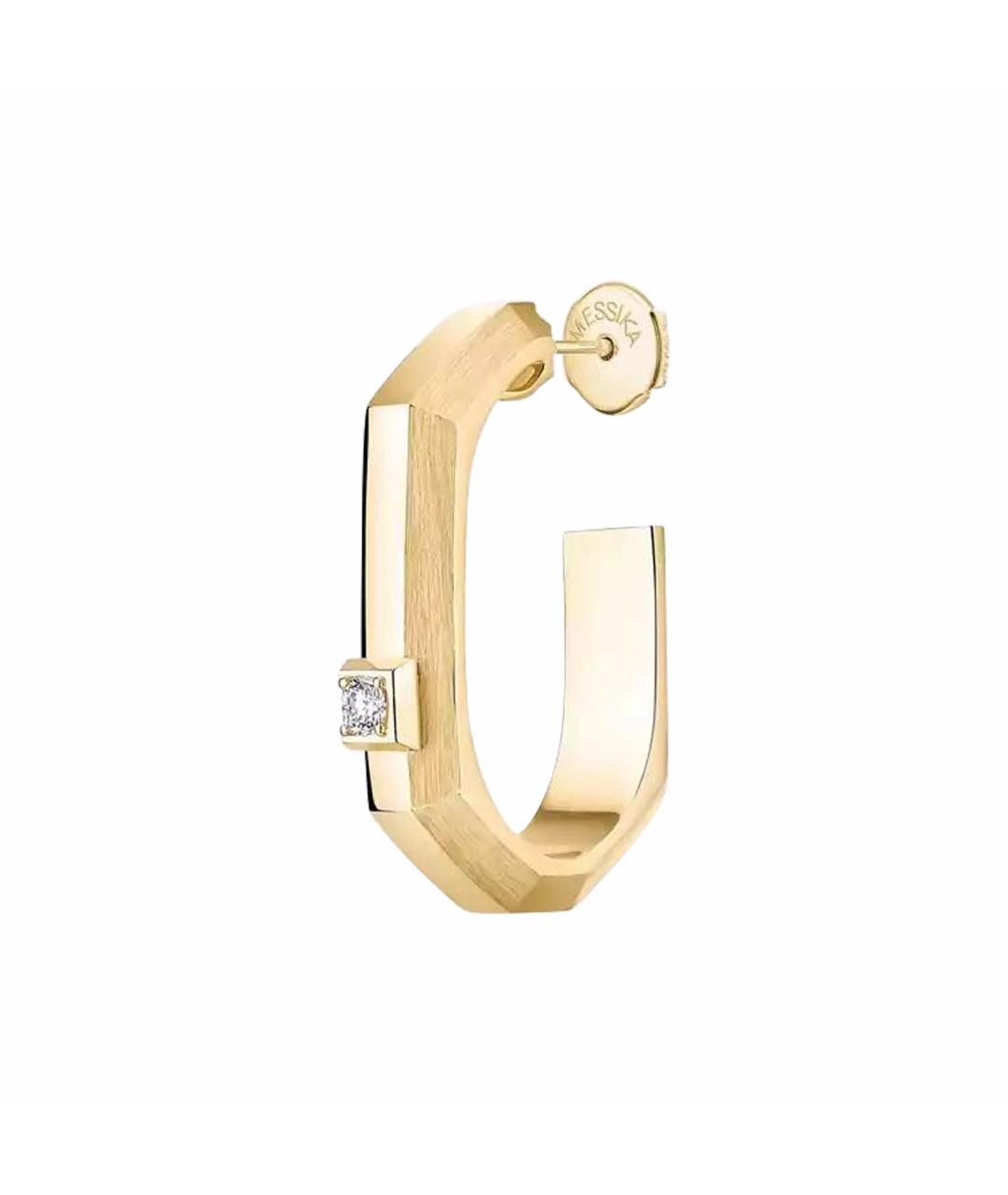 MESSIKA Желтые серьги из желтого золота, фото 1