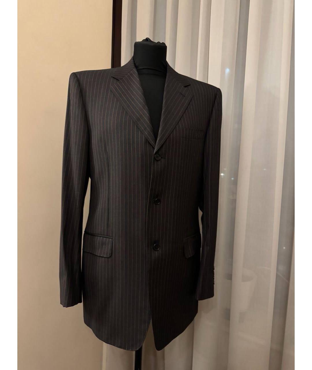 CANALI Черный классический костюм, фото 8