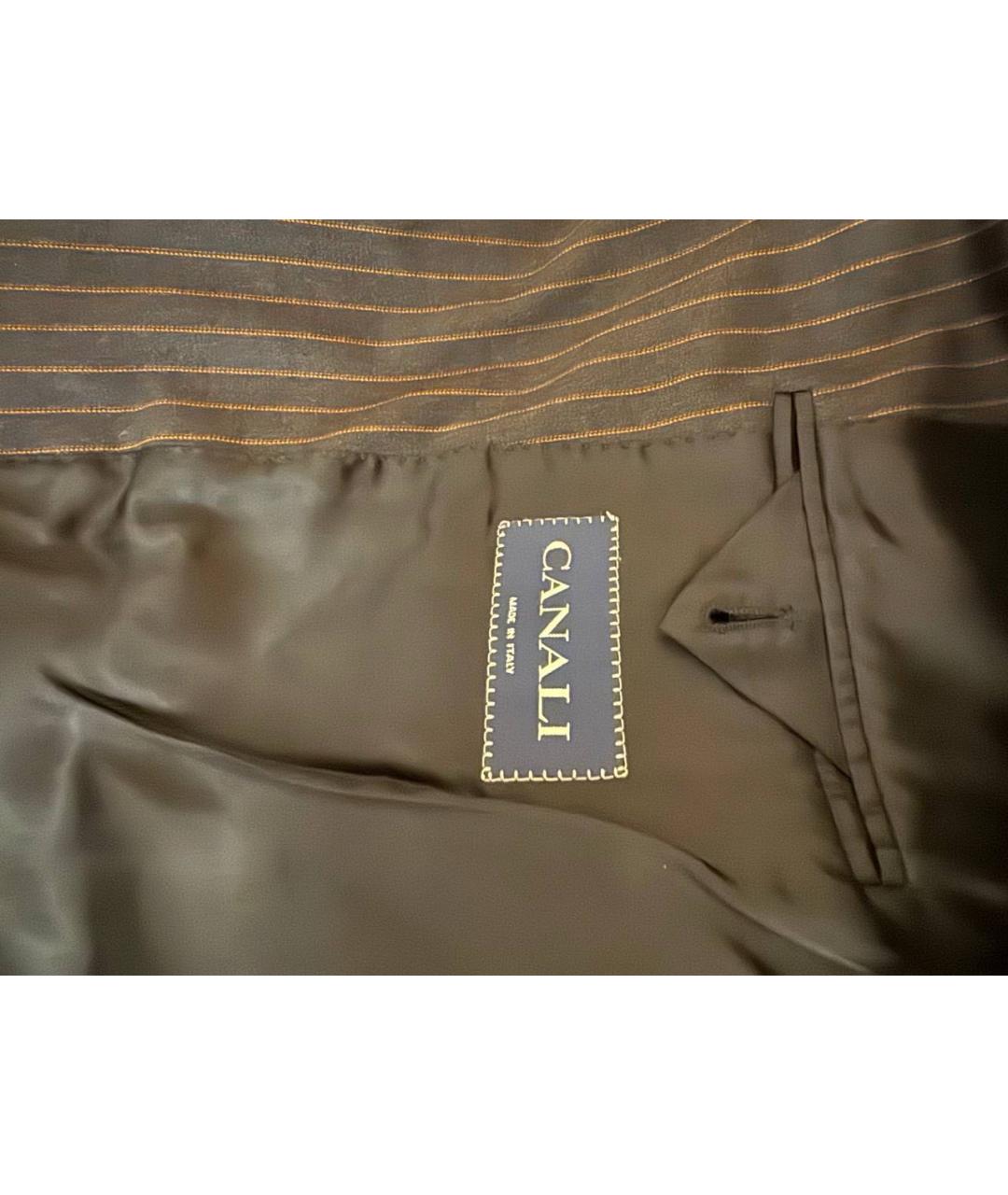 CANALI Черный классический костюм, фото 4