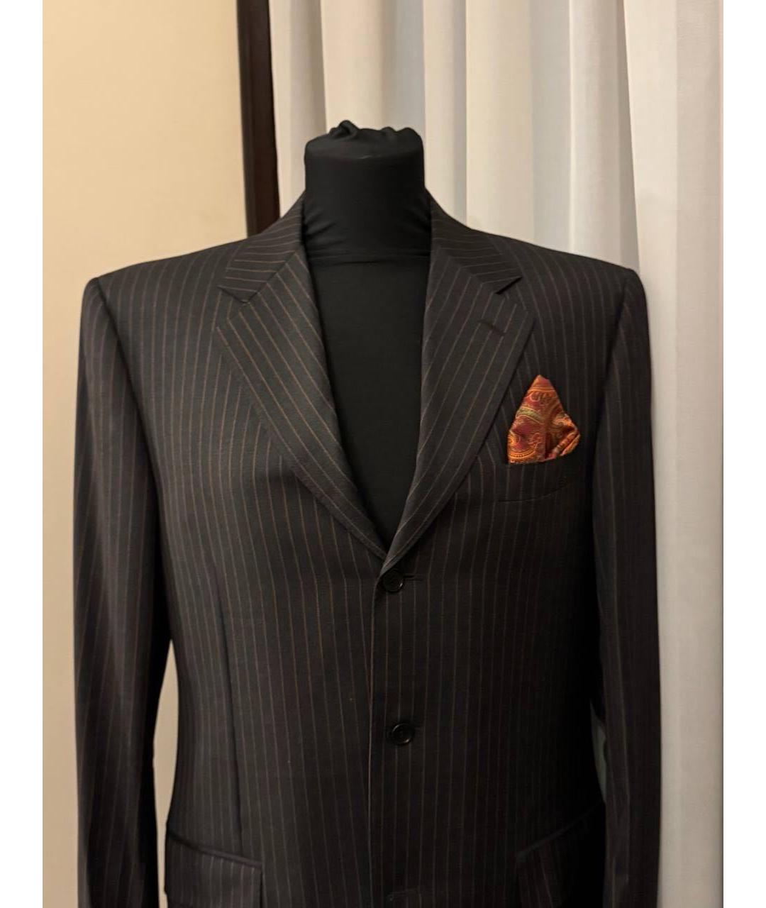 CANALI Черный классический костюм, фото 3
