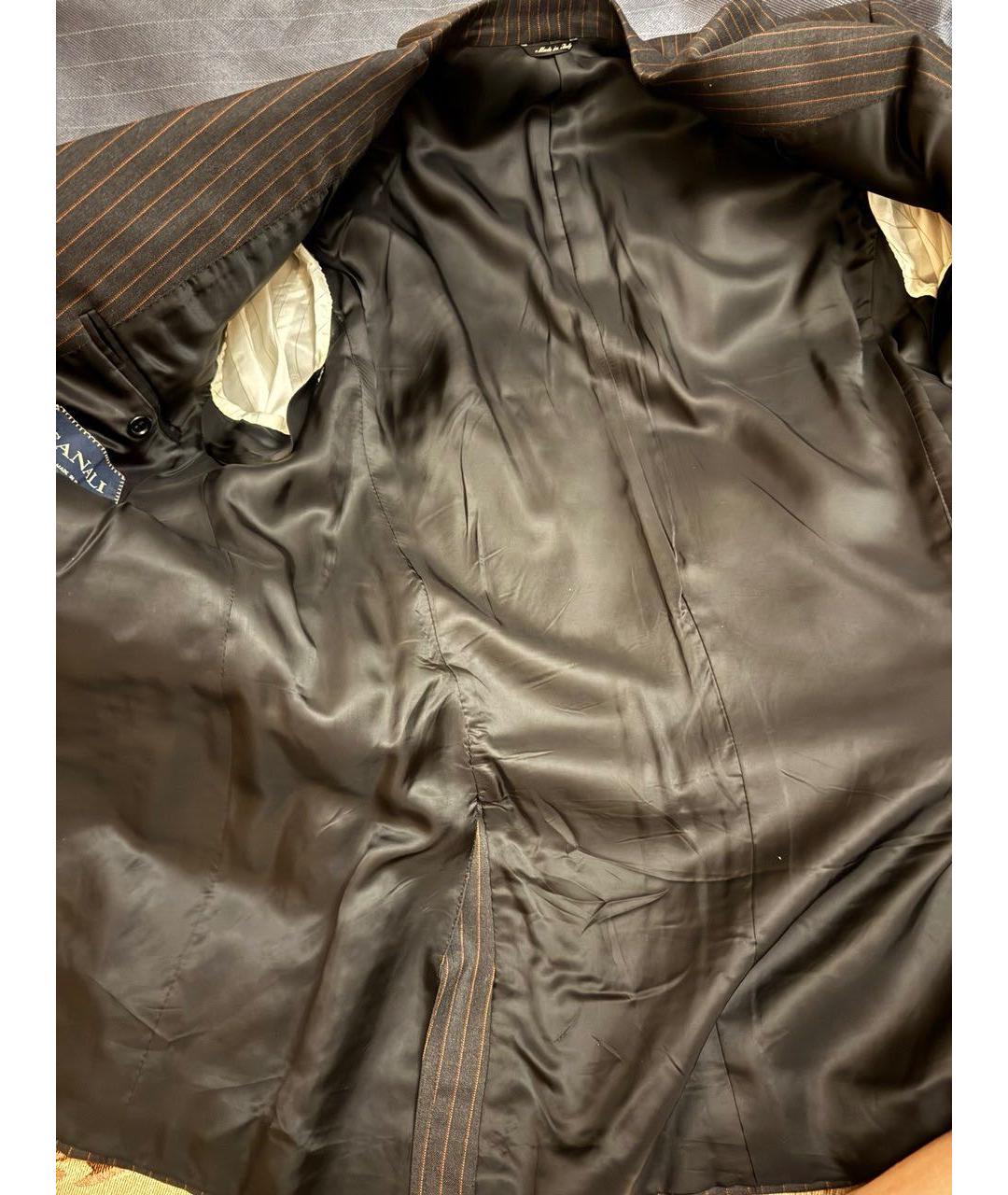 CANALI Черный классический костюм, фото 7