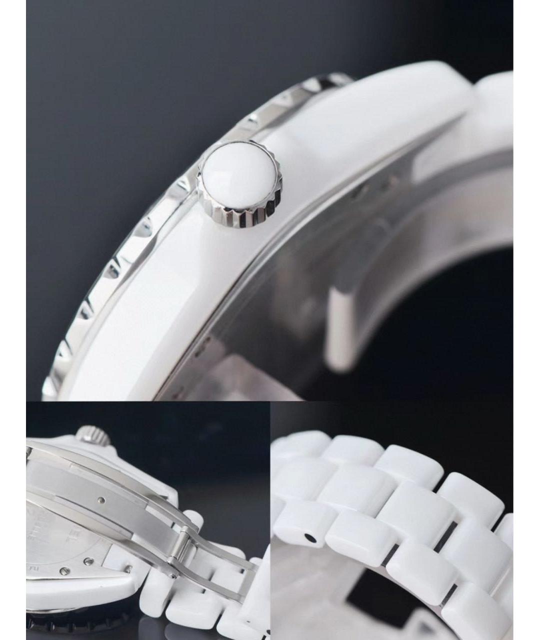 CHANEL Белые часы, фото 4