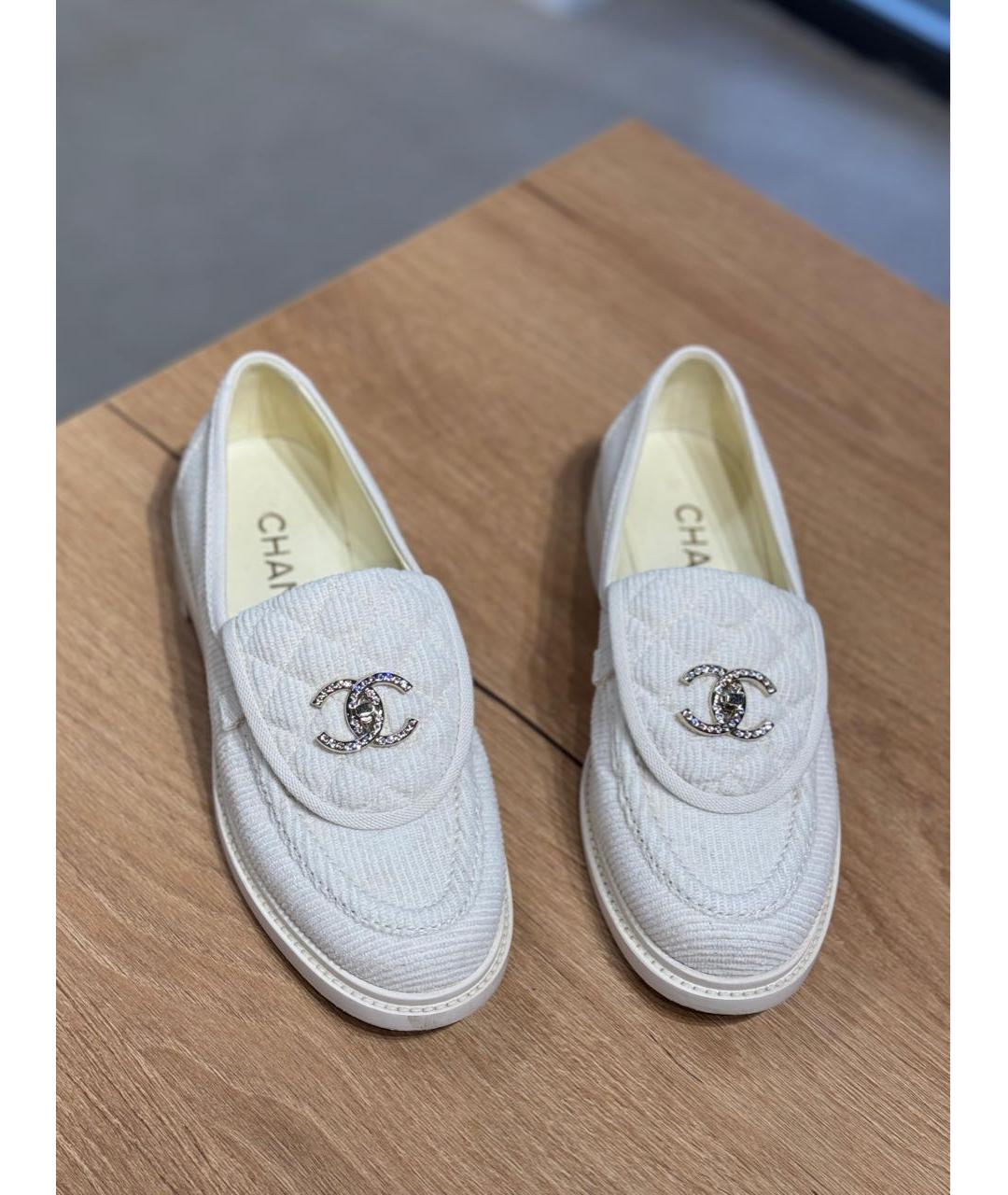 CHANEL Бежевые лоферы, фото 2