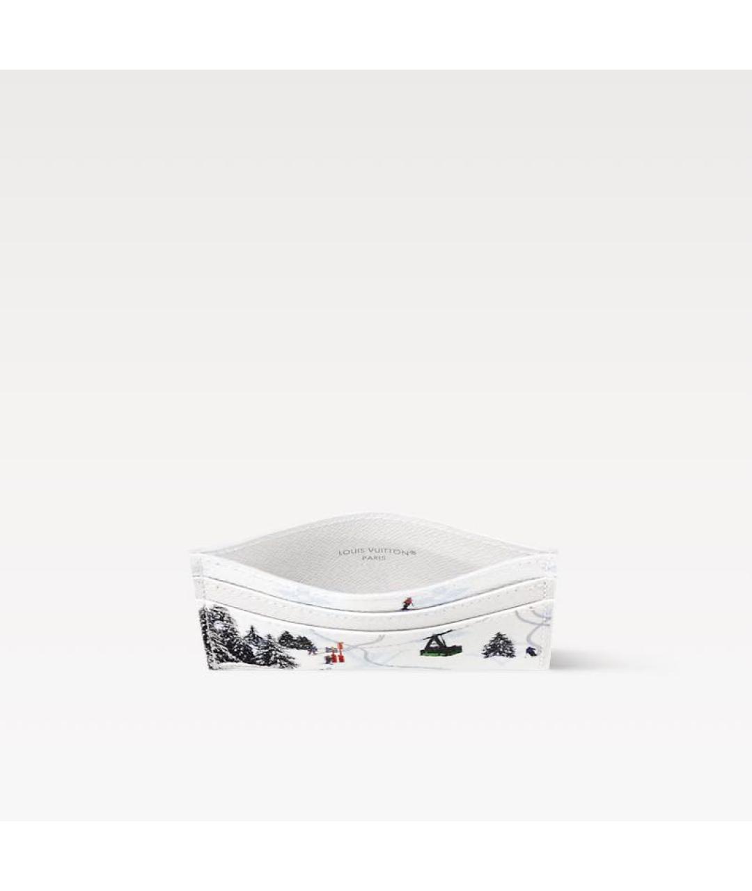 LOUIS VUITTON Белый кардхолдер, фото 2