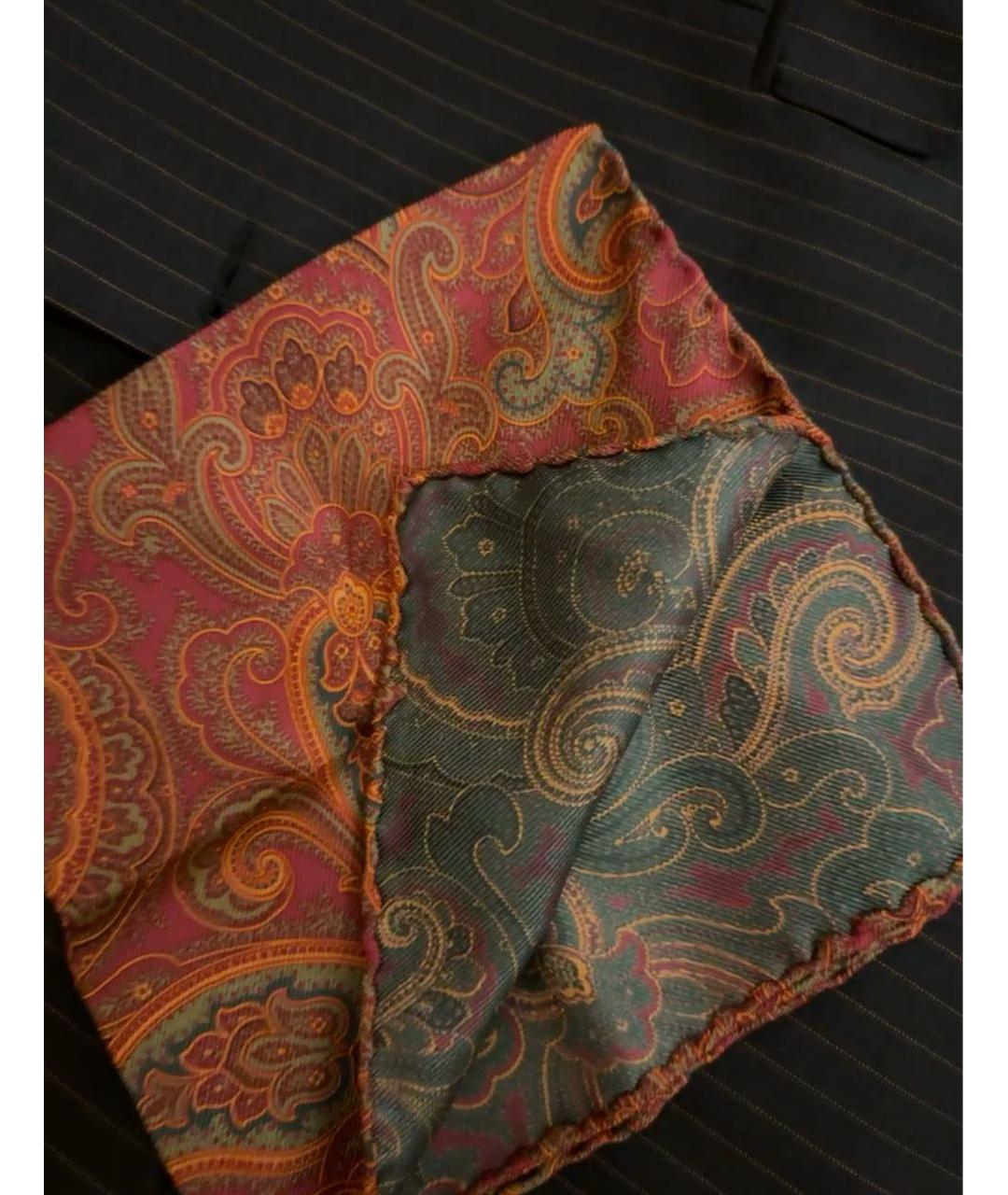 CANALI Мульти шелковый платок, фото 3