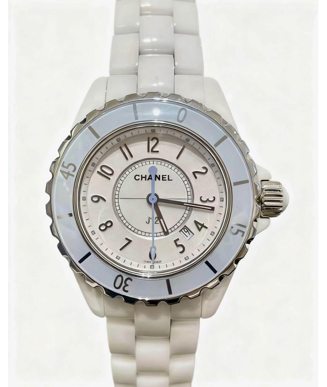 CHANEL Голубые часы, фото 6