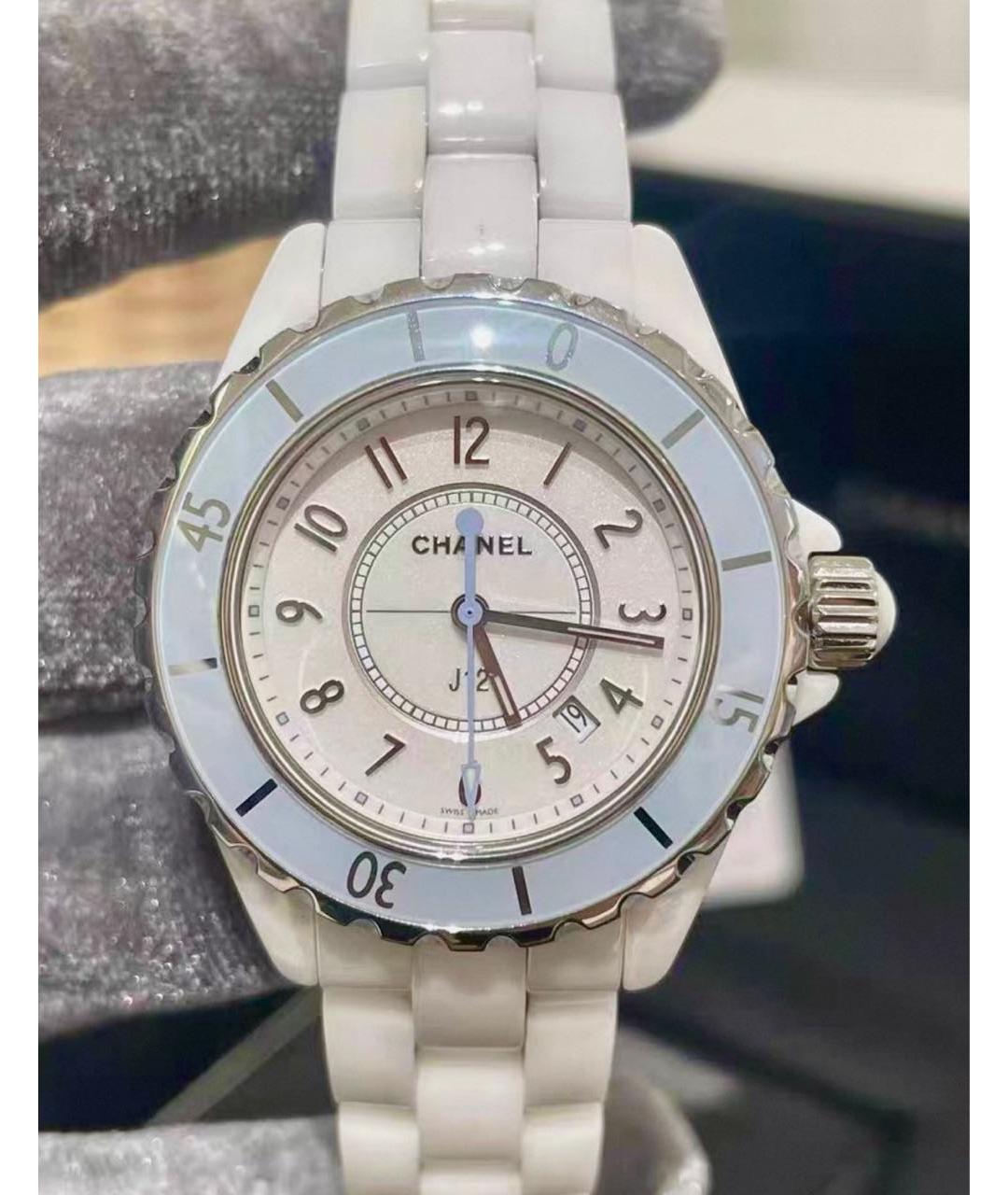CHANEL Голубые часы, фото 2