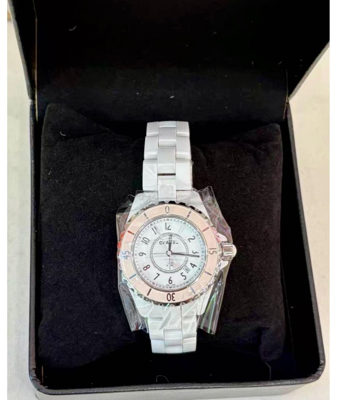 CHANEL Белые часы, фото 5