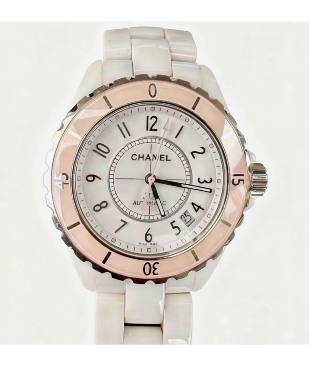 CHANEL Белые часы, фото 6
