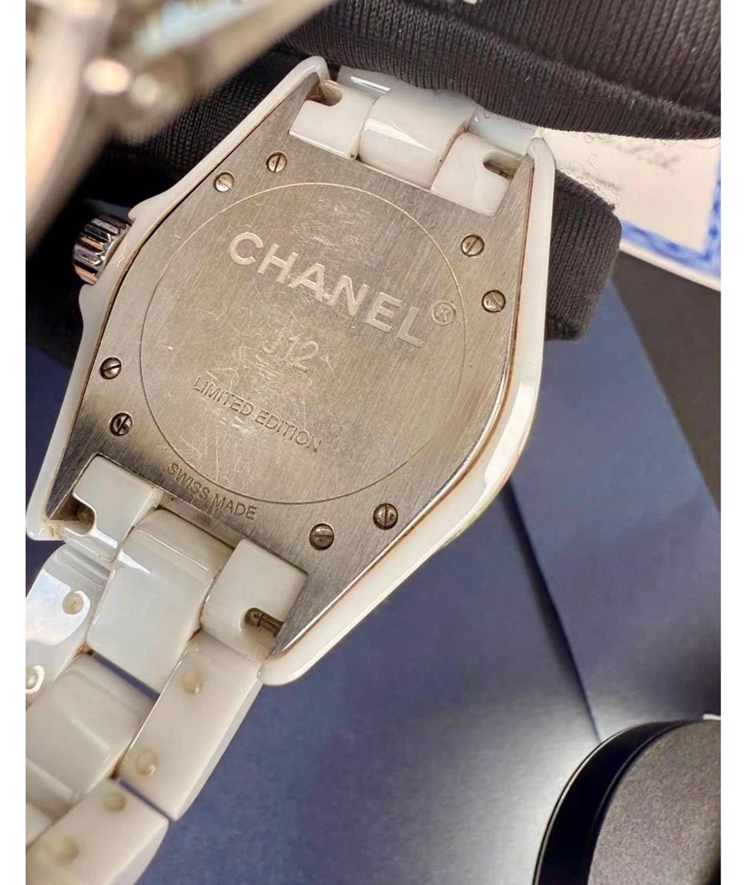 CHANEL Белые часы, фото 3