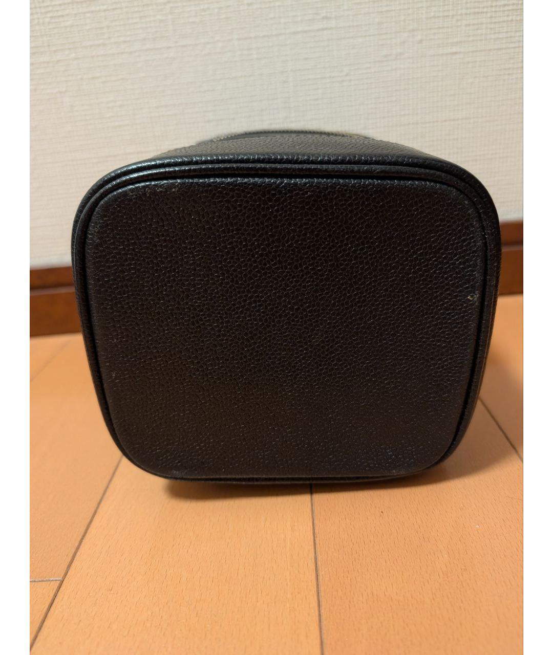 CHANEL Черная кожаная косметичка, фото 7