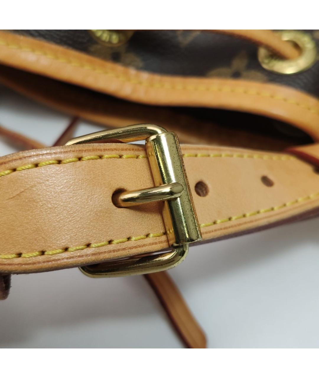 LOUIS VUITTON Коричневая сумка через плечо, фото 7