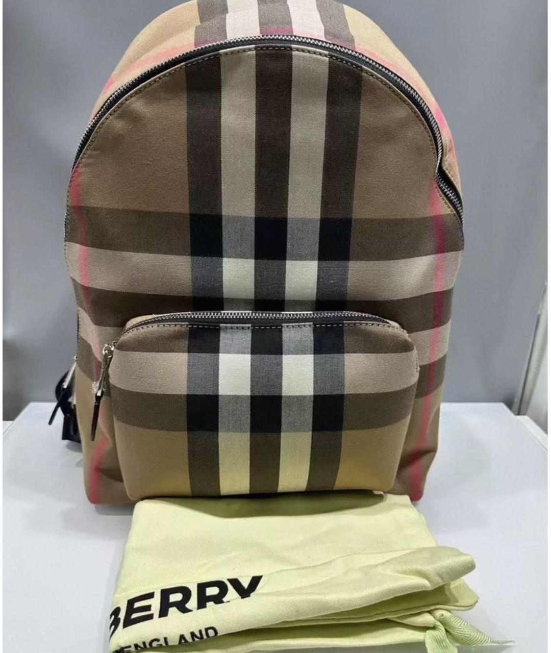 BURBERRY Бежевый рюкзак, фото 2