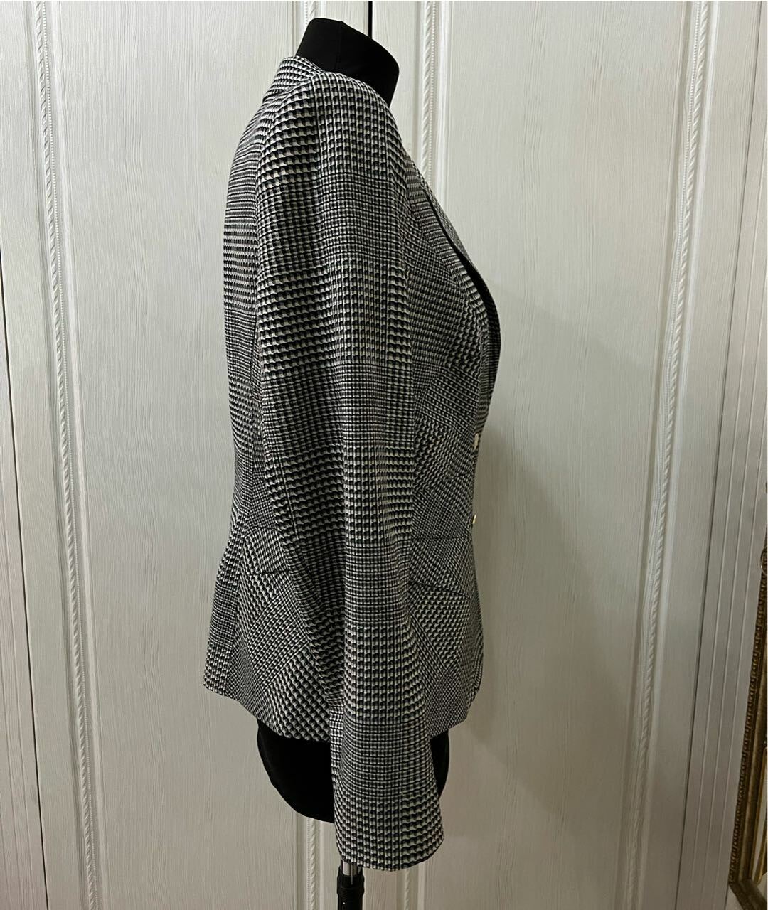 ESCADA Серый шерстяной жакет/пиджак, фото 3