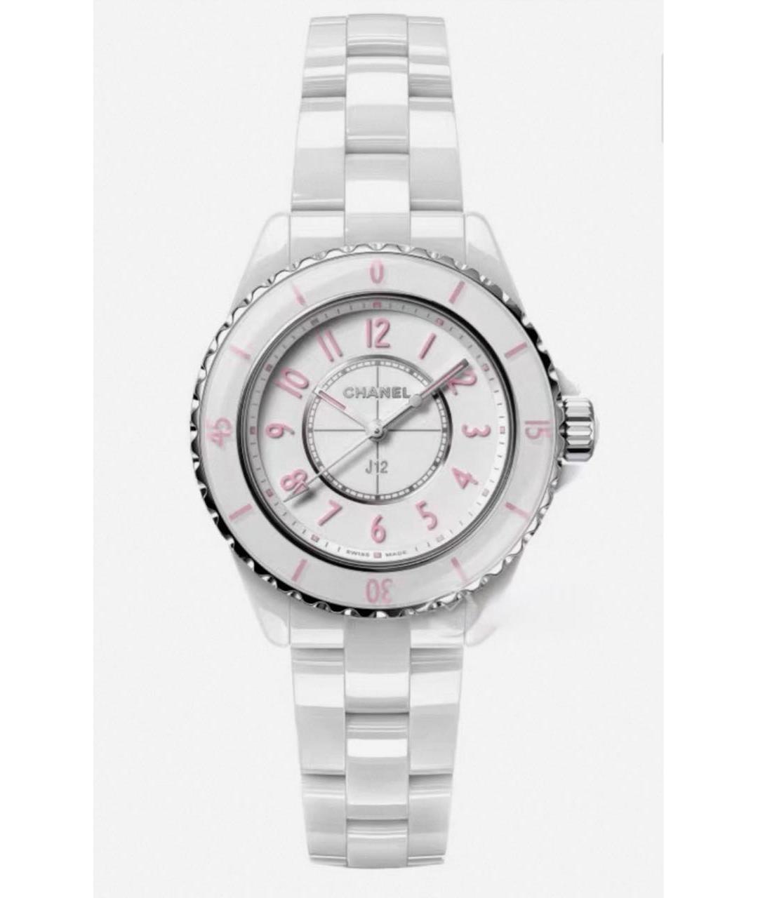 CHANEL Белые часы, фото 6