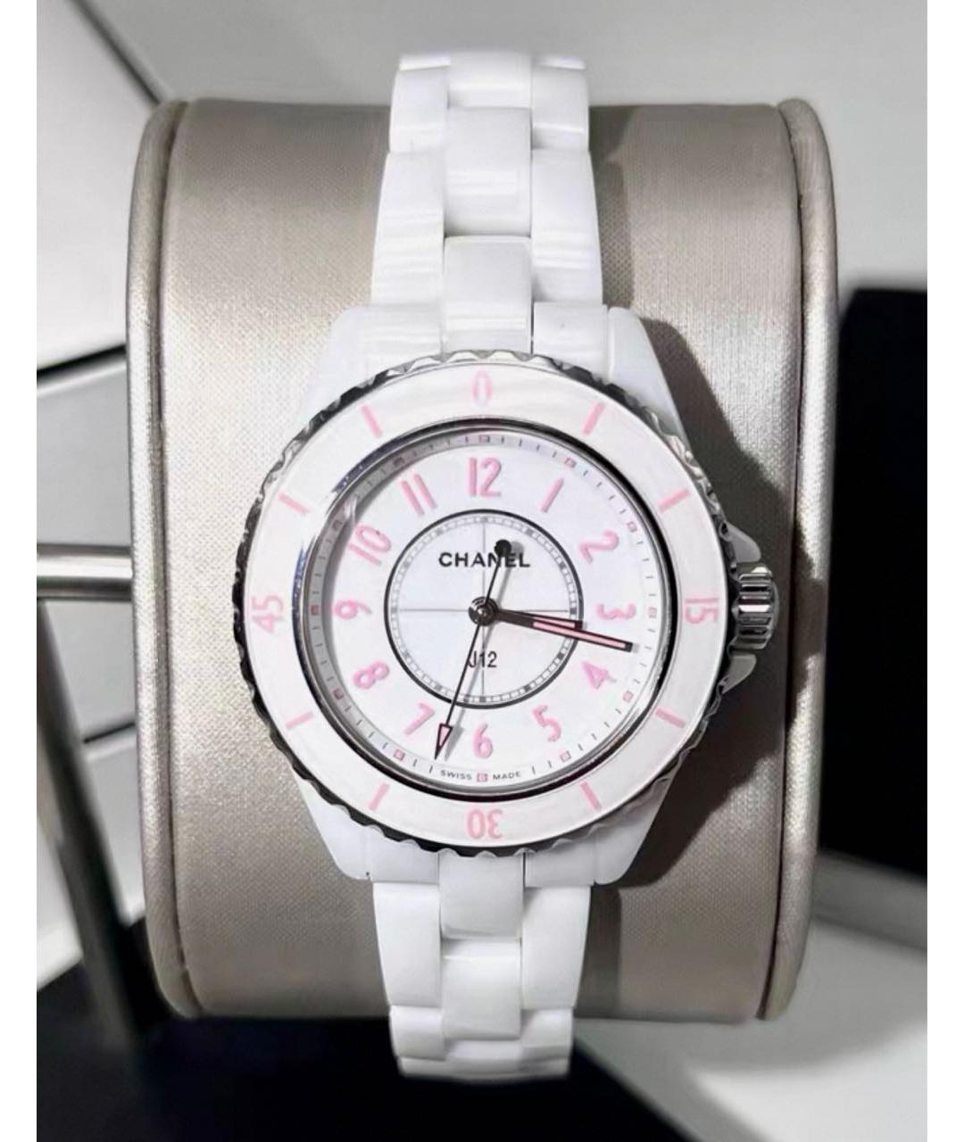 CHANEL Белые часы, фото 2