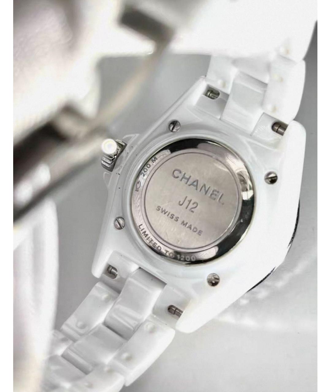 CHANEL Белые часы, фото 5