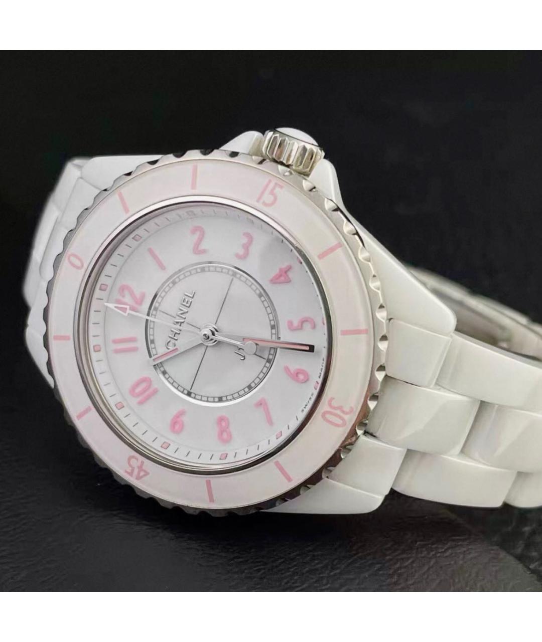 CHANEL Белые часы, фото 4
