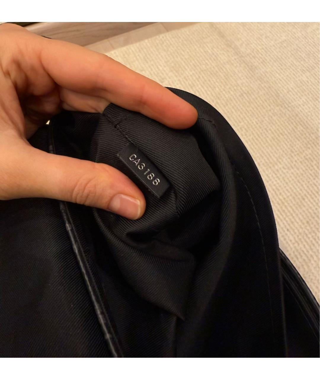 LOUIS VUITTON Антрацитовая сумка на плечо, фото 6