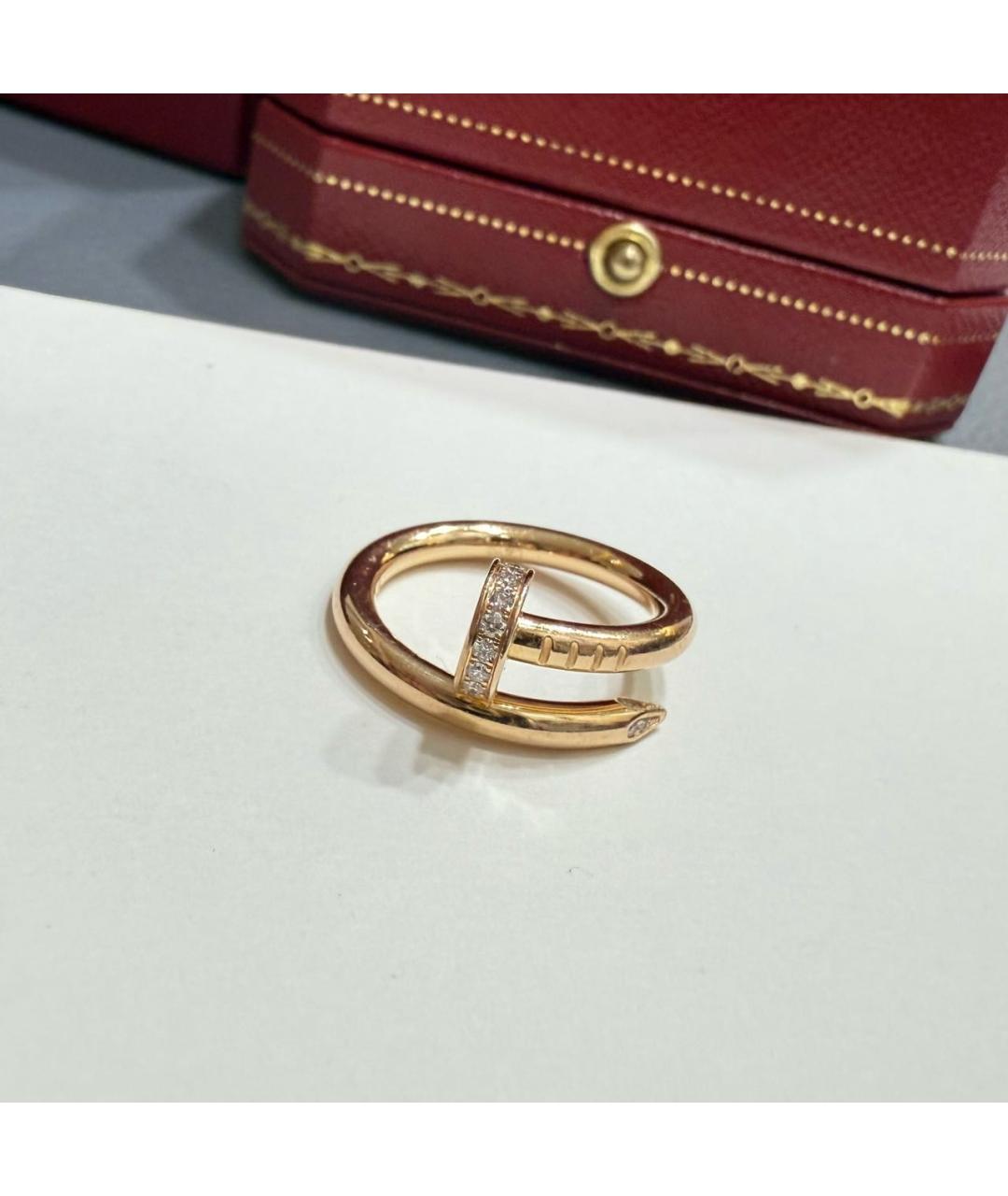 CARTIER Золотое кольцо из розового золота, фото 4
