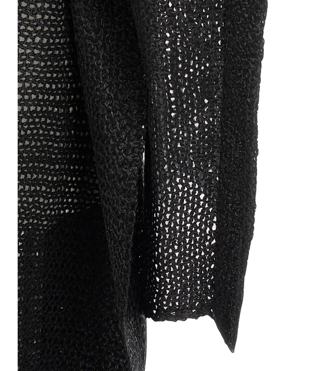 ISSEY MIYAKE Черный шерстяной тренч/плащ, фото 4