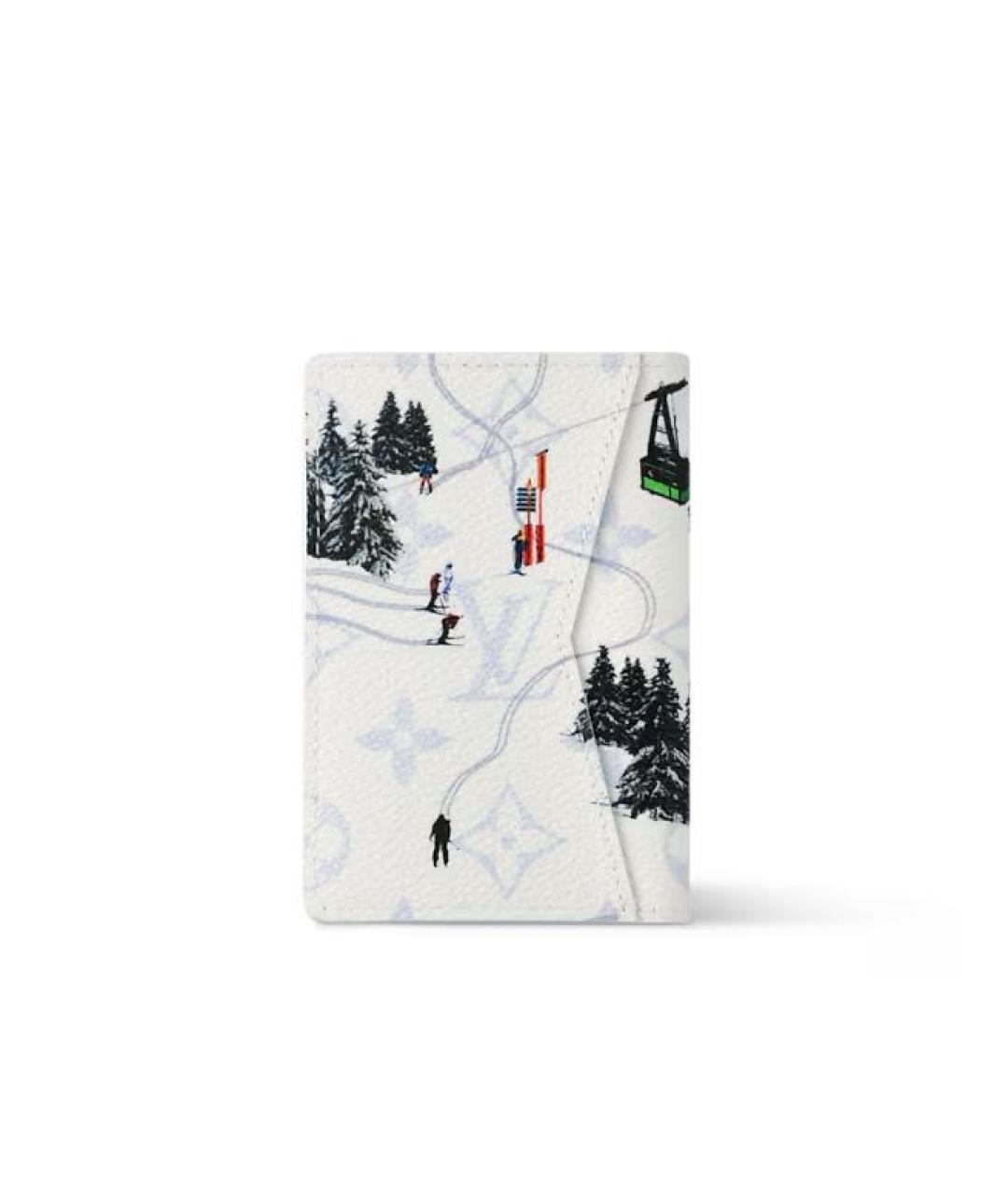 LOUIS VUITTON Белый кардхолдер, фото 5