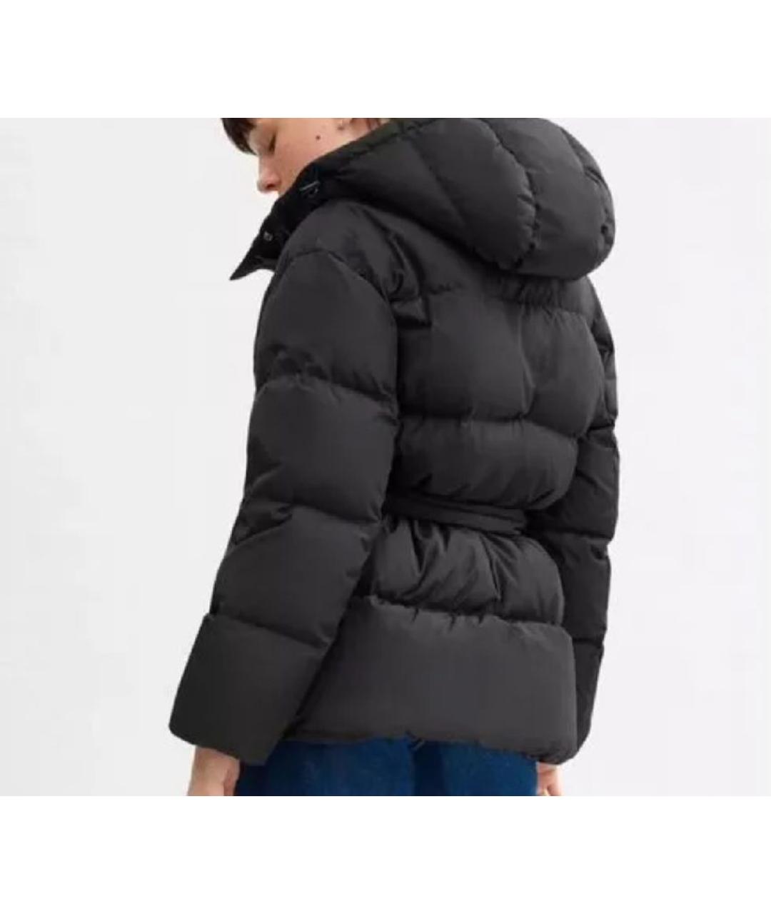 COACH Черный пуховик, фото 3
