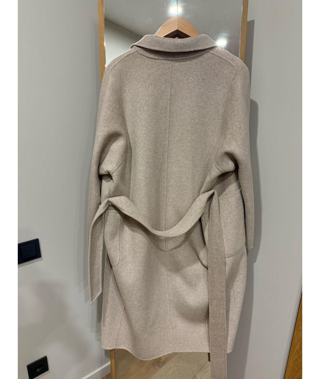 12 STOREEZ Бежевое шерстяное пальто, фото 2