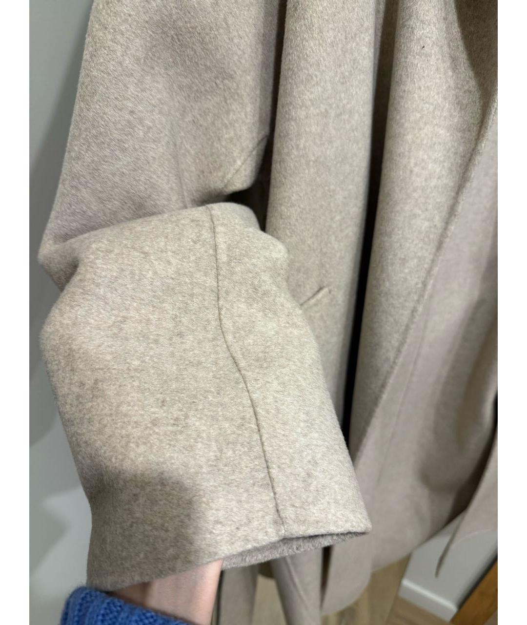 12 STOREEZ Бежевое шерстяное пальто, фото 4
