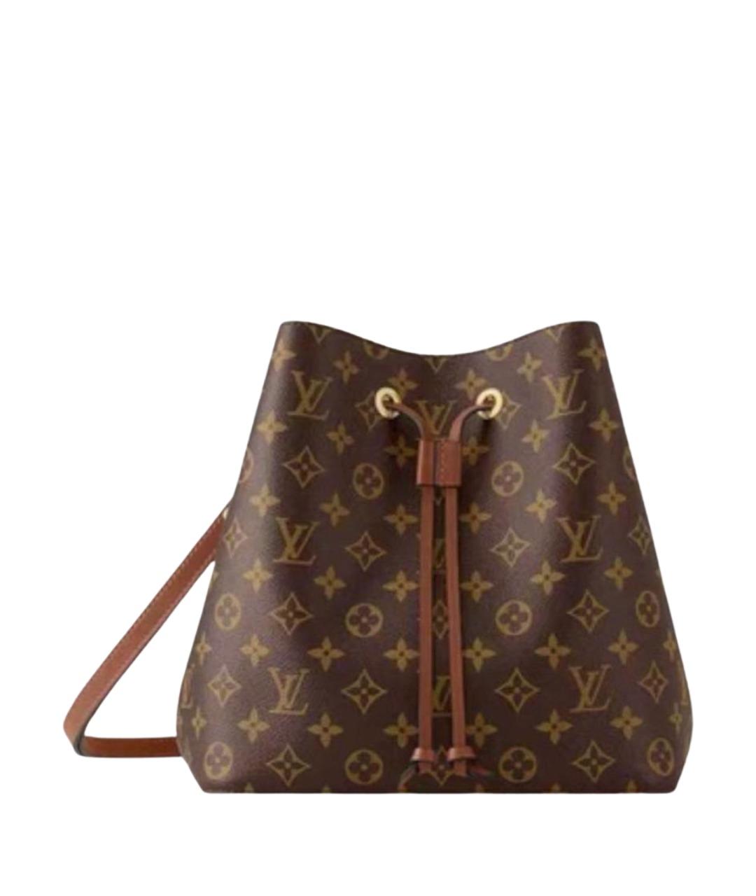 LOUIS VUITTON Коричневая сумка через плечо, фото 1