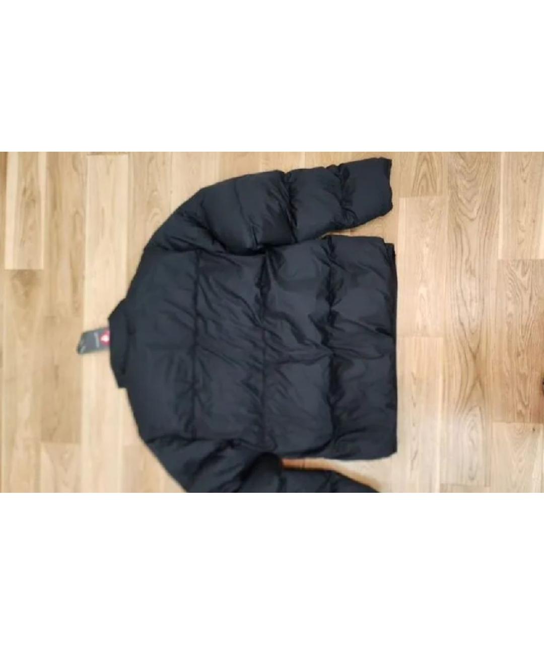 NIKE Черный полиэстеровый пуховик, фото 8