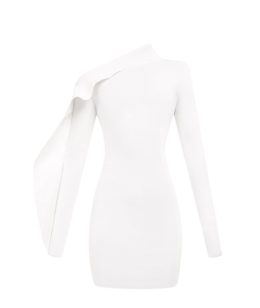 DAVID KOMA Белое коктейльное платье, фото 1