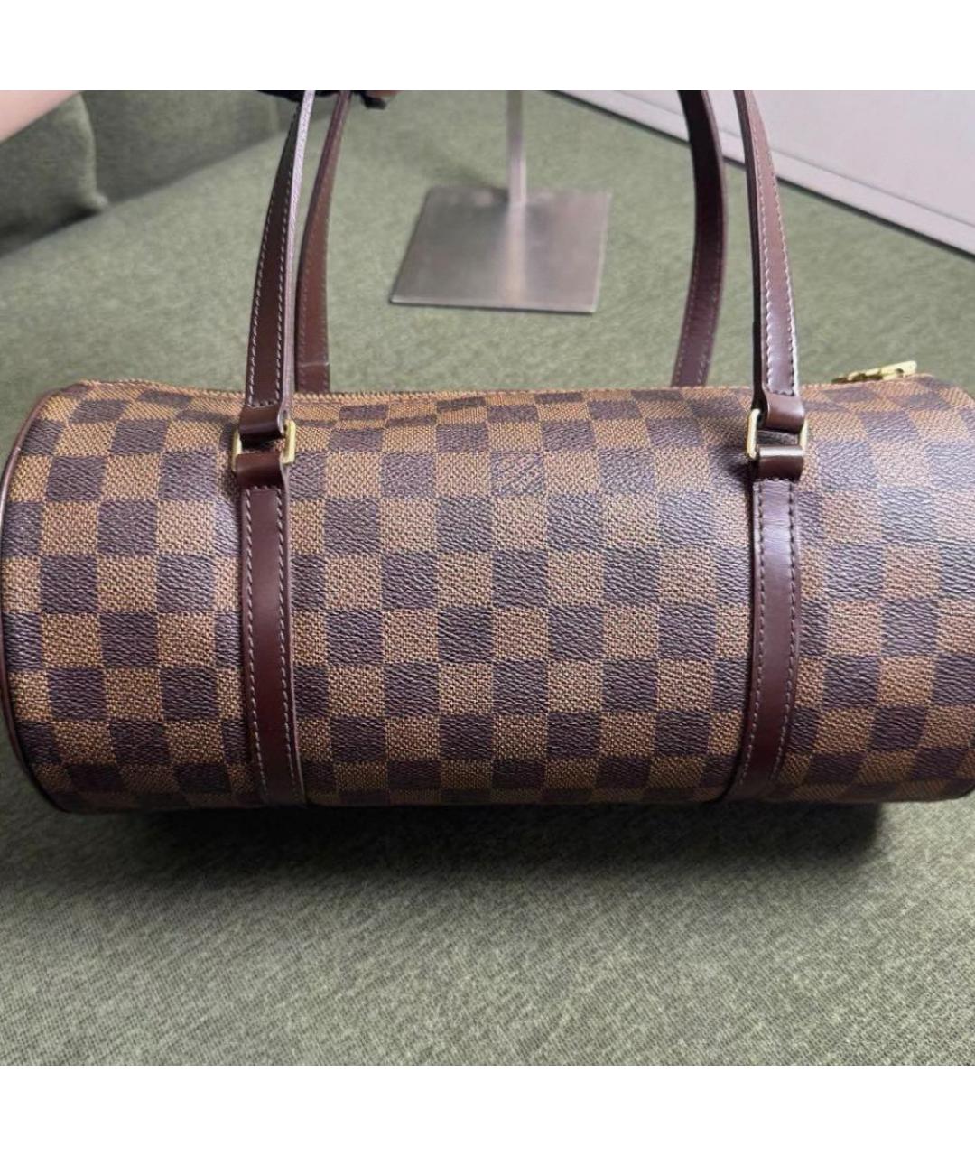 LOUIS VUITTON Коричневая сумка через плечо, фото 3