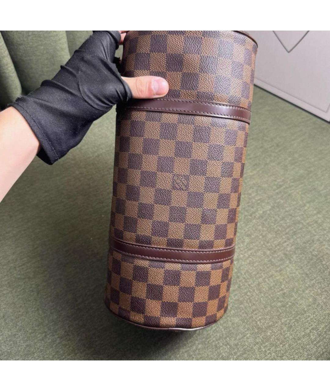 LOUIS VUITTON Коричневая сумка через плечо, фото 4