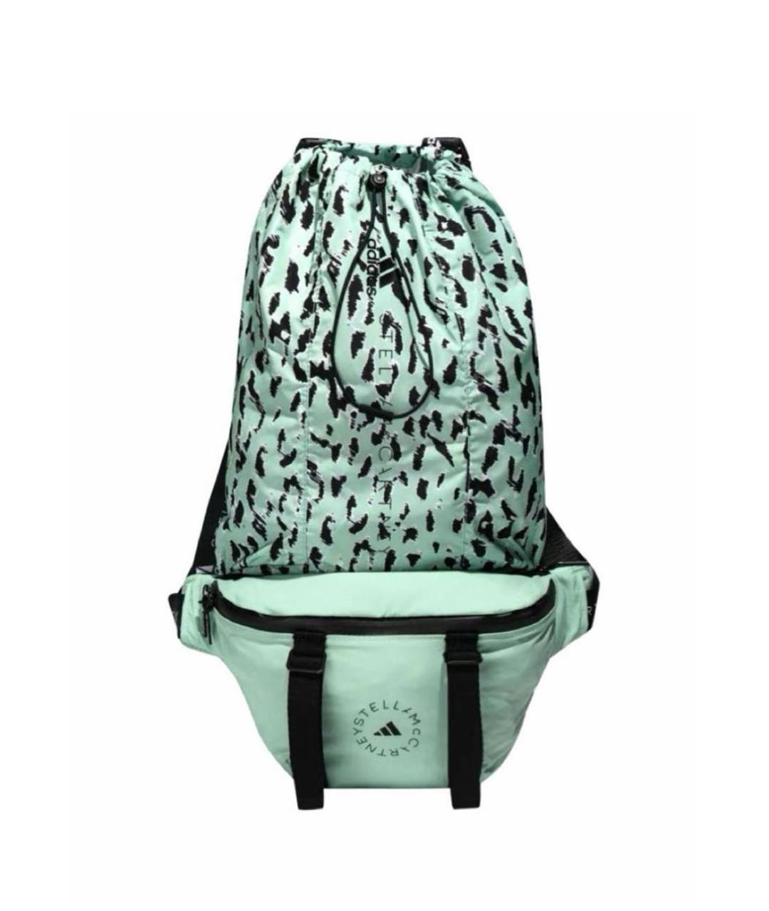 ADIDAS BY STELLA MCCARTNEY Зеленая поясная сумка, фото 1