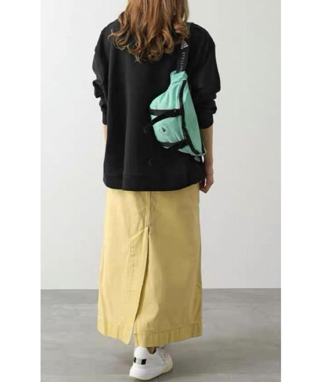 ADIDAS BY STELLA MCCARTNEY Зеленая поясная сумка, фото 4