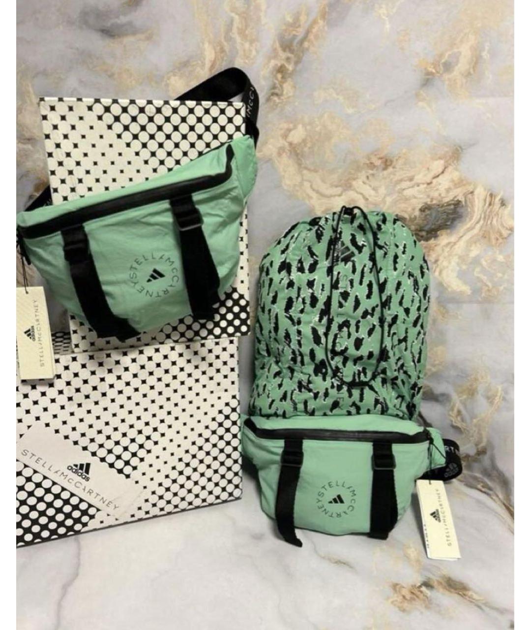 ADIDAS BY STELLA MCCARTNEY Зеленая поясная сумка, фото 7