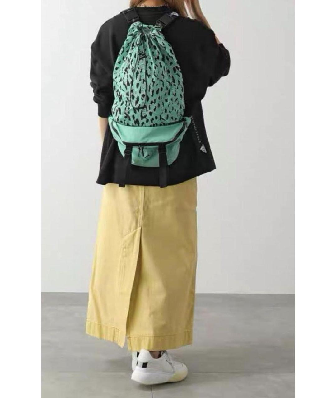 ADIDAS BY STELLA MCCARTNEY Зеленая поясная сумка, фото 5