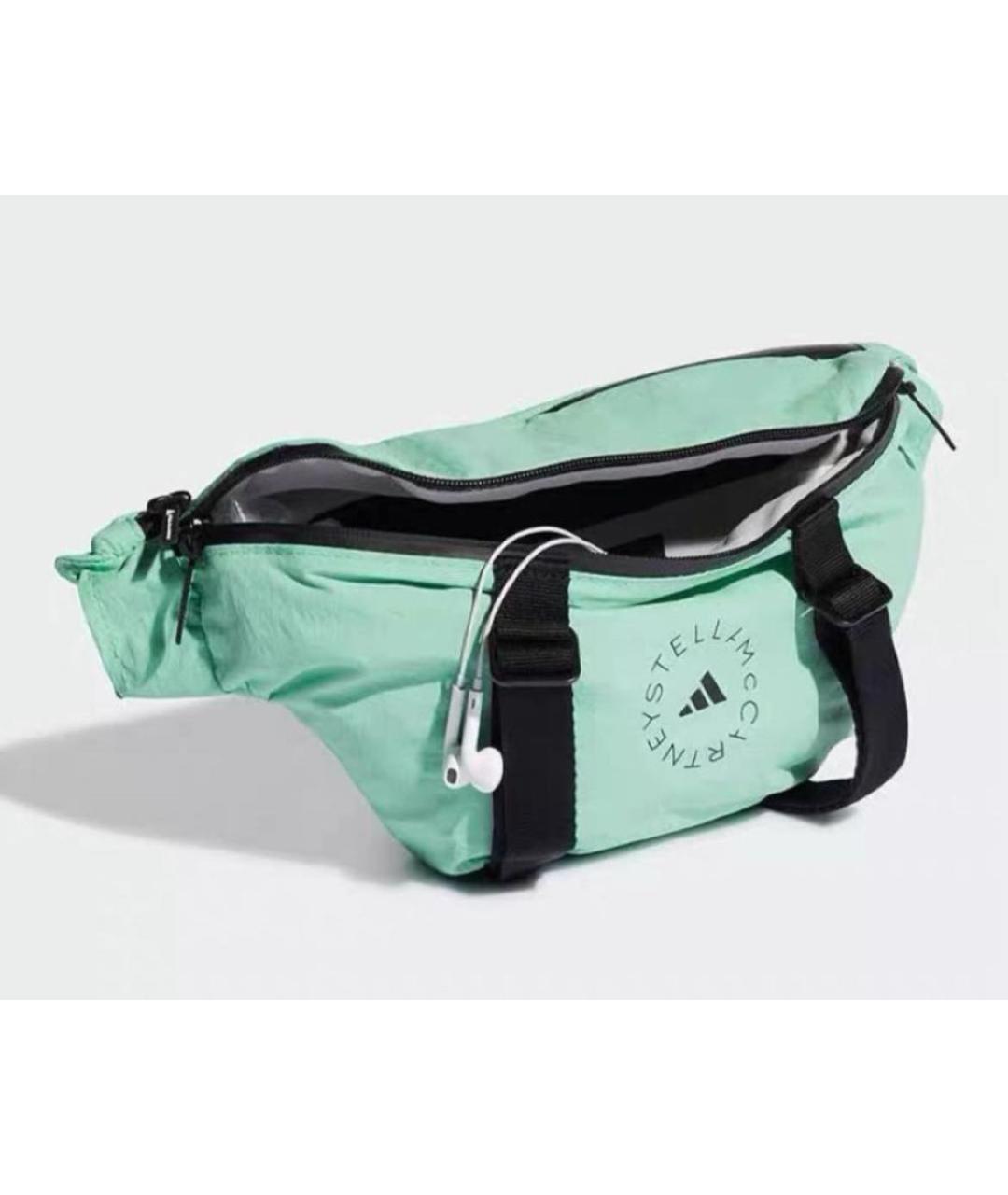 ADIDAS BY STELLA MCCARTNEY Зеленая поясная сумка, фото 2
