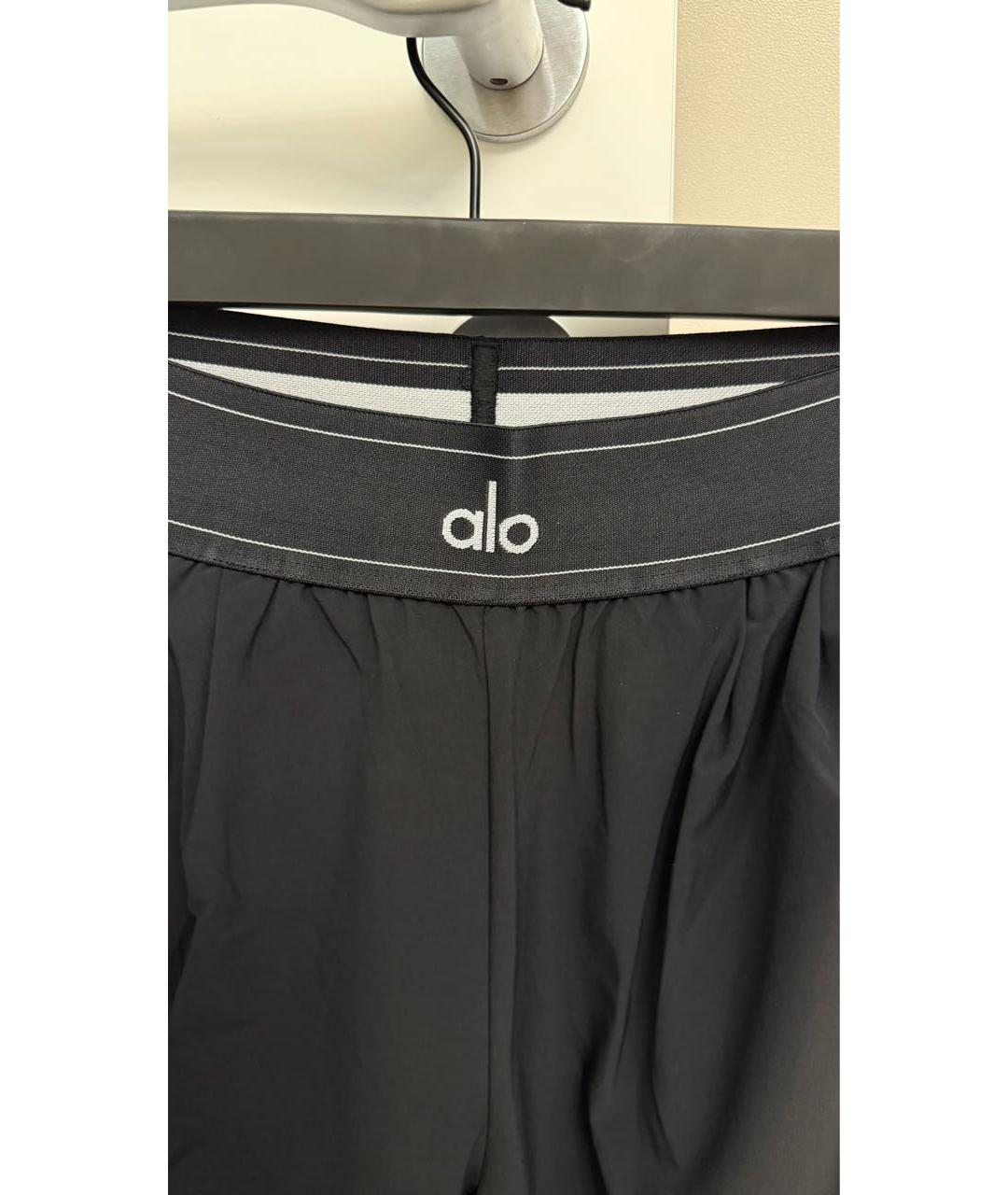 ALO YOGA Черные брюки широкие, фото 4