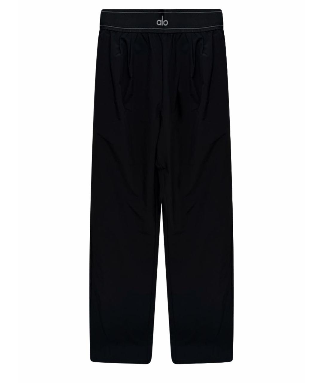 ALO YOGA Черные брюки широкие, фото 1