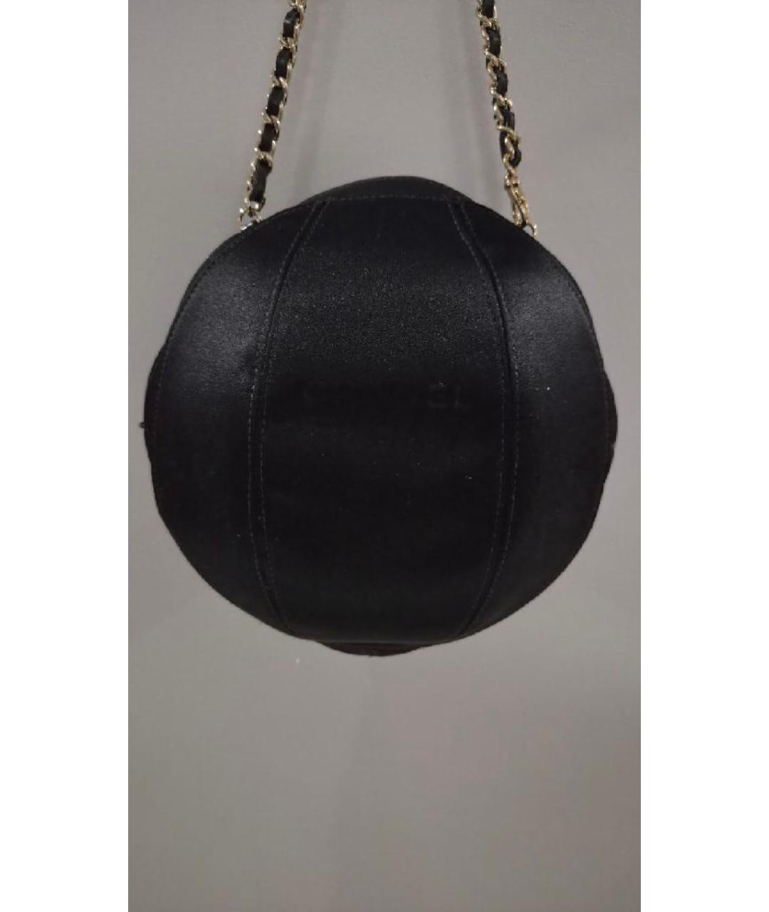 CHANEL Черная кожаная сумка через плечо, фото 8