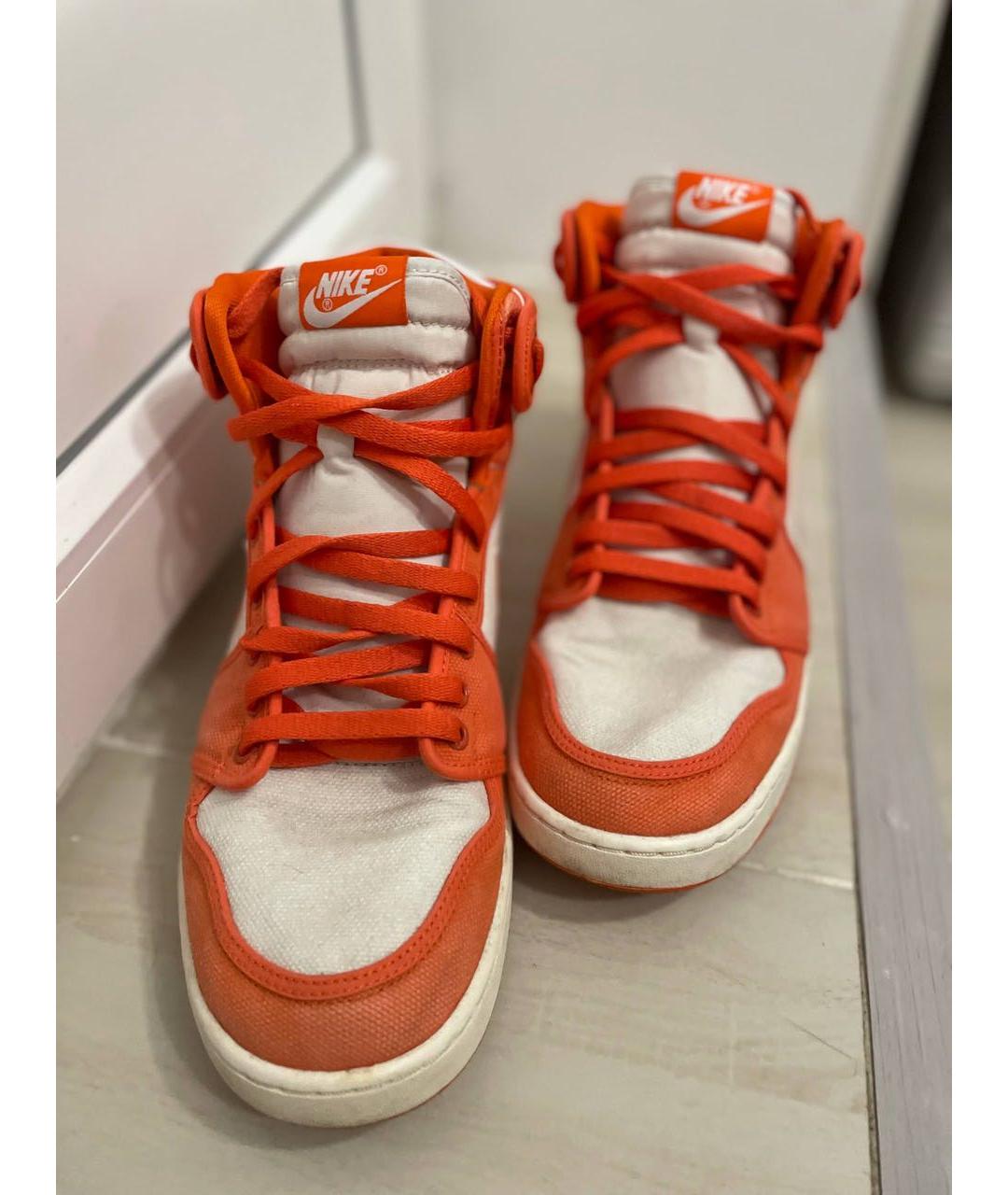 JORDAN Белые высокие кроссовки / кеды, фото 2