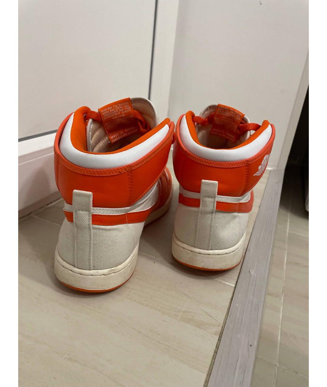 JORDAN Белые высокие кроссовки / кеды, фото 4