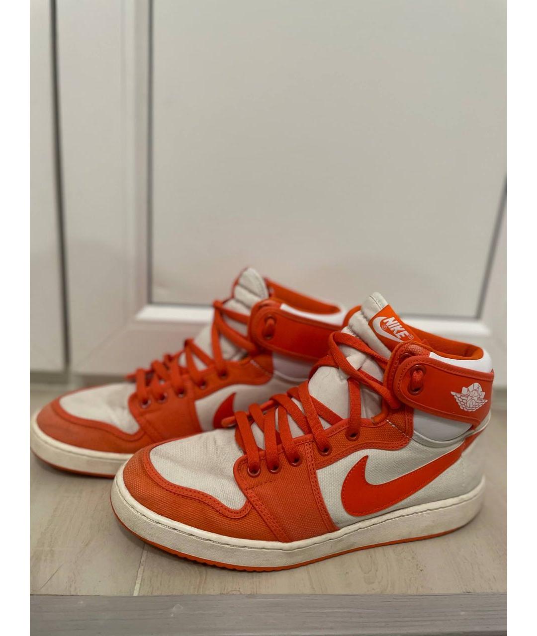 JORDAN Белые высокие кроссовки / кеды, фото 5