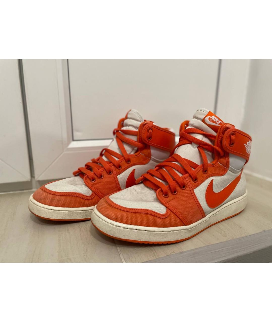 JORDAN Белые высокие кроссовки / кеды, фото 3