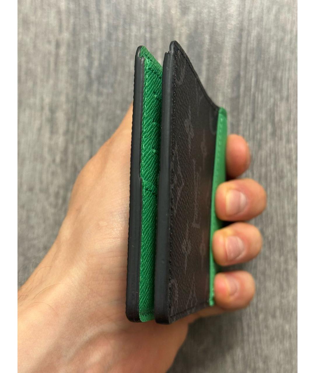 LOUIS VUITTON Черный кошелек, фото 6