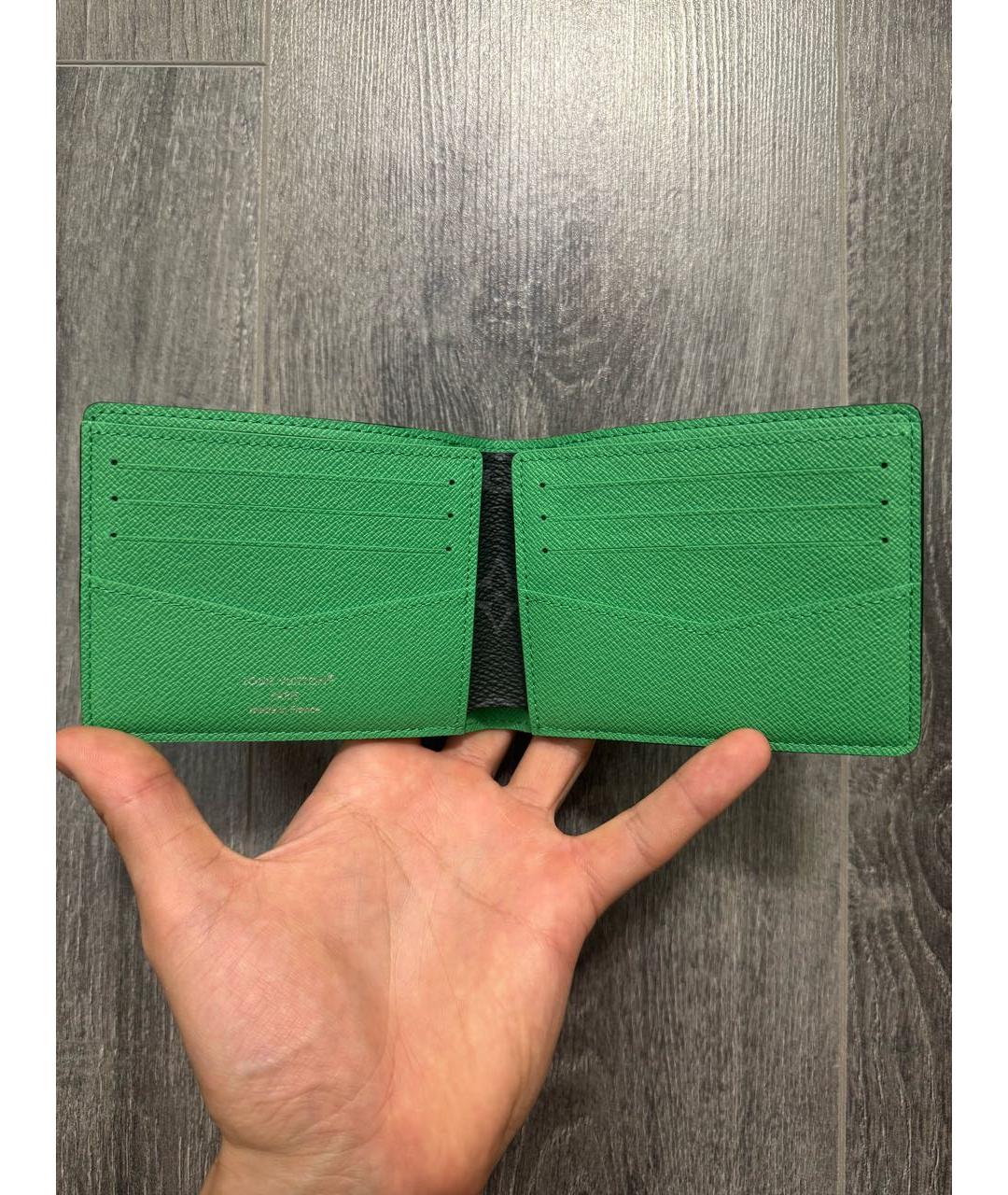 LOUIS VUITTON Черный кошелек, фото 7