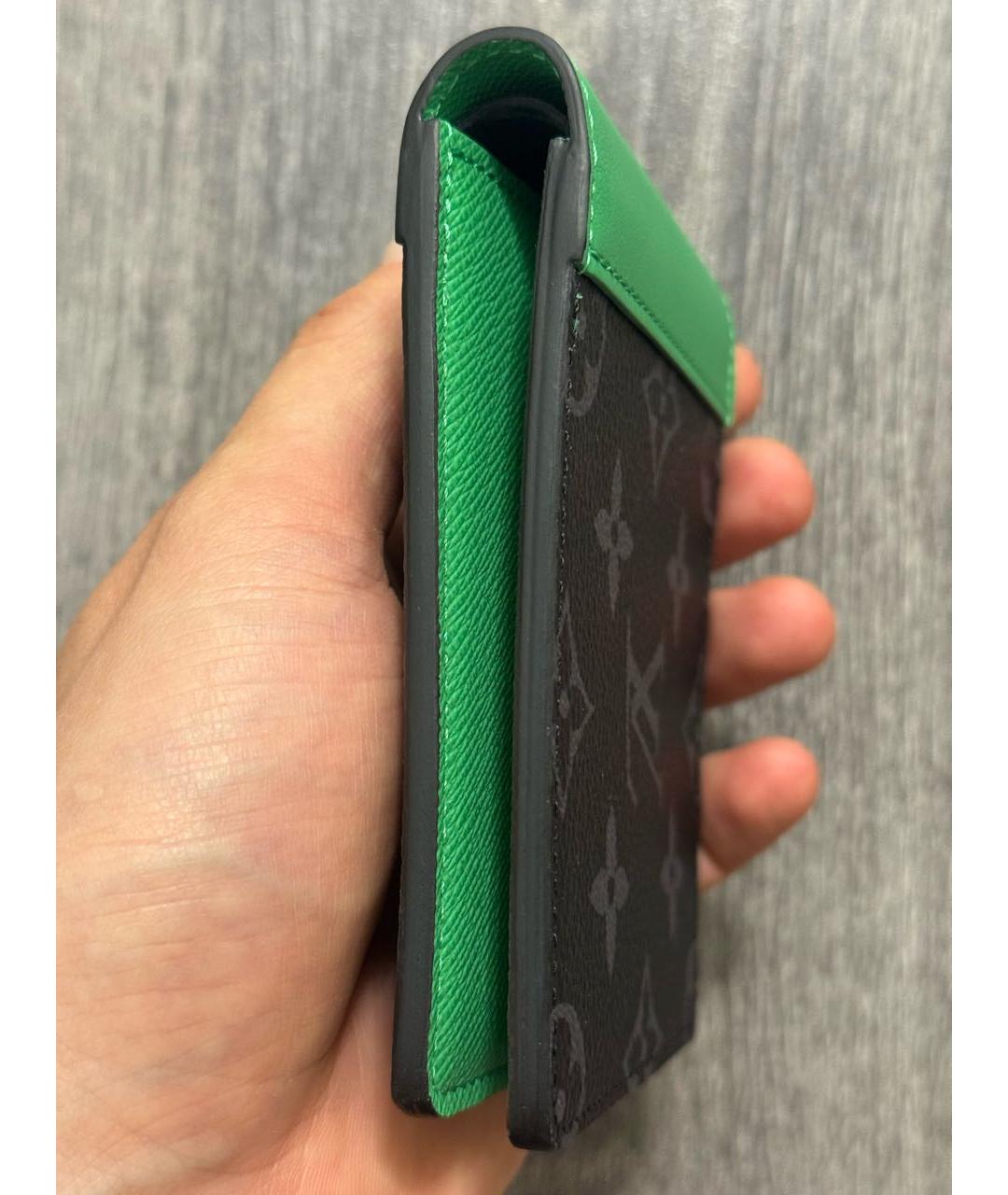 LOUIS VUITTON Черный кошелек, фото 5